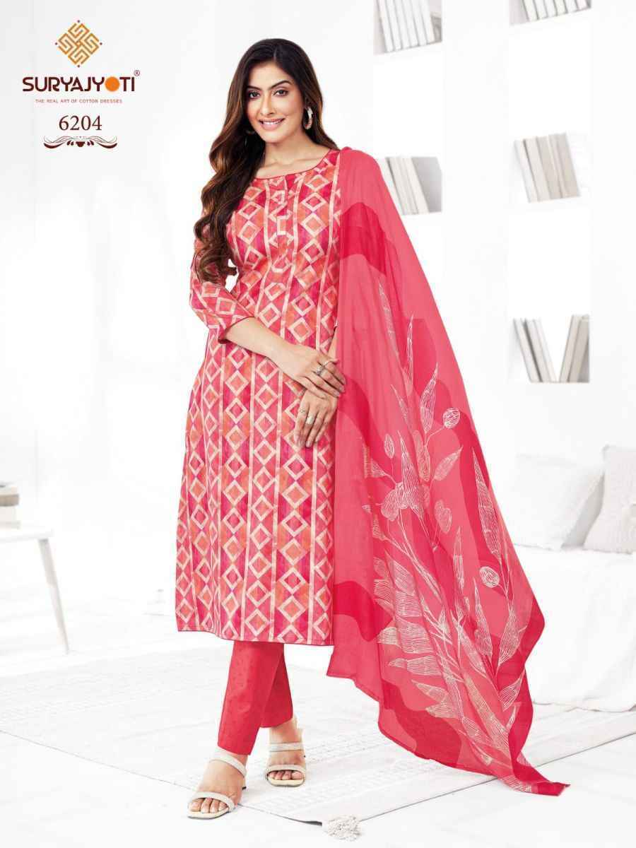 Suryajyoti Trendy Cotton Vol-62 Readymade Cotton Dress 20 pcs Catalogue