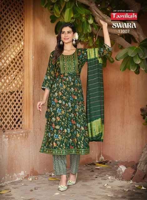Taniksh Swara Vol-13 Readymade Reyon Dress 8 pcs Catalogue
