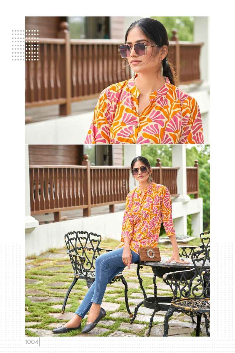 Tips & Tops Baby Vol 4 Rayon Kurti 9 pcs Catalogue