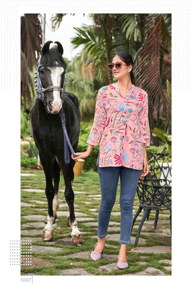 Tips & Tops Celebrity Cotton Kurti 6 pcs Catalogue