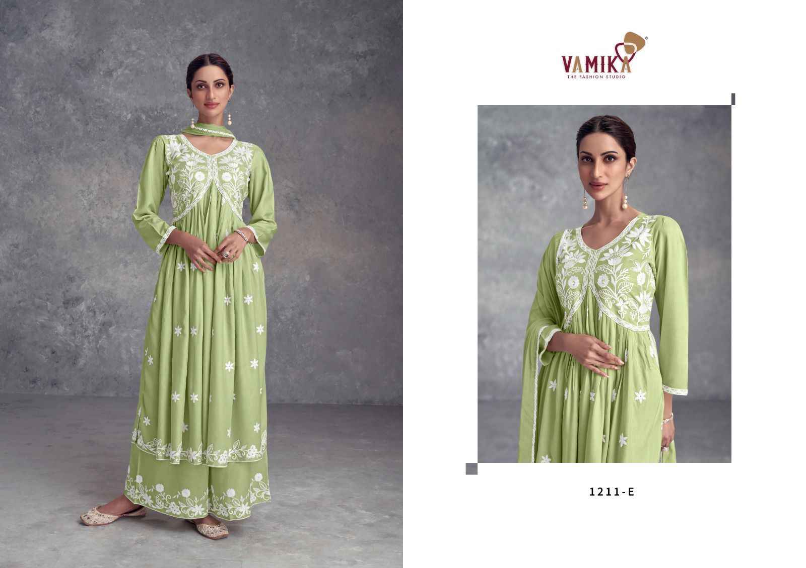 Vamika Aadhira Vol 10 Readymade Rayon Dress 5 pcs Catalogue