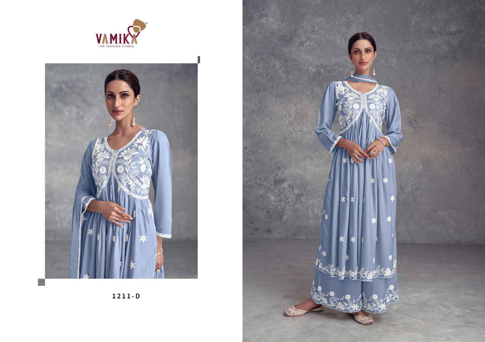 Vamika Aadhira Vol 10 Readymade Rayon Dress 5 pcs Catalogue