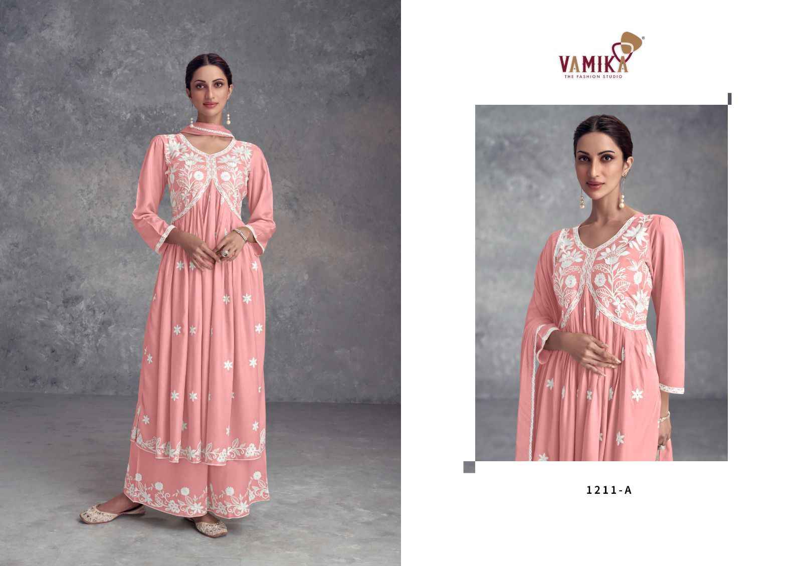 Vamika Aadhira Vol 10 Readymade Rayon Dress 5 pcs Catalogue