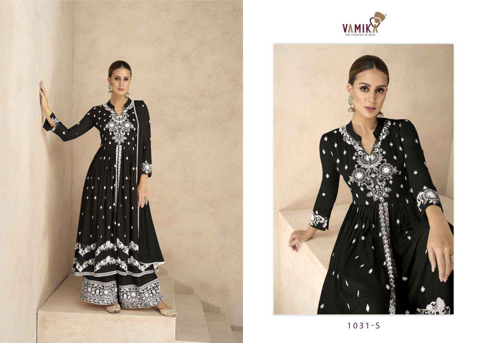 Vamika Lakhnavi Vol 6 Platinum Readymade Rayon Dress 5 pcs Catalogue