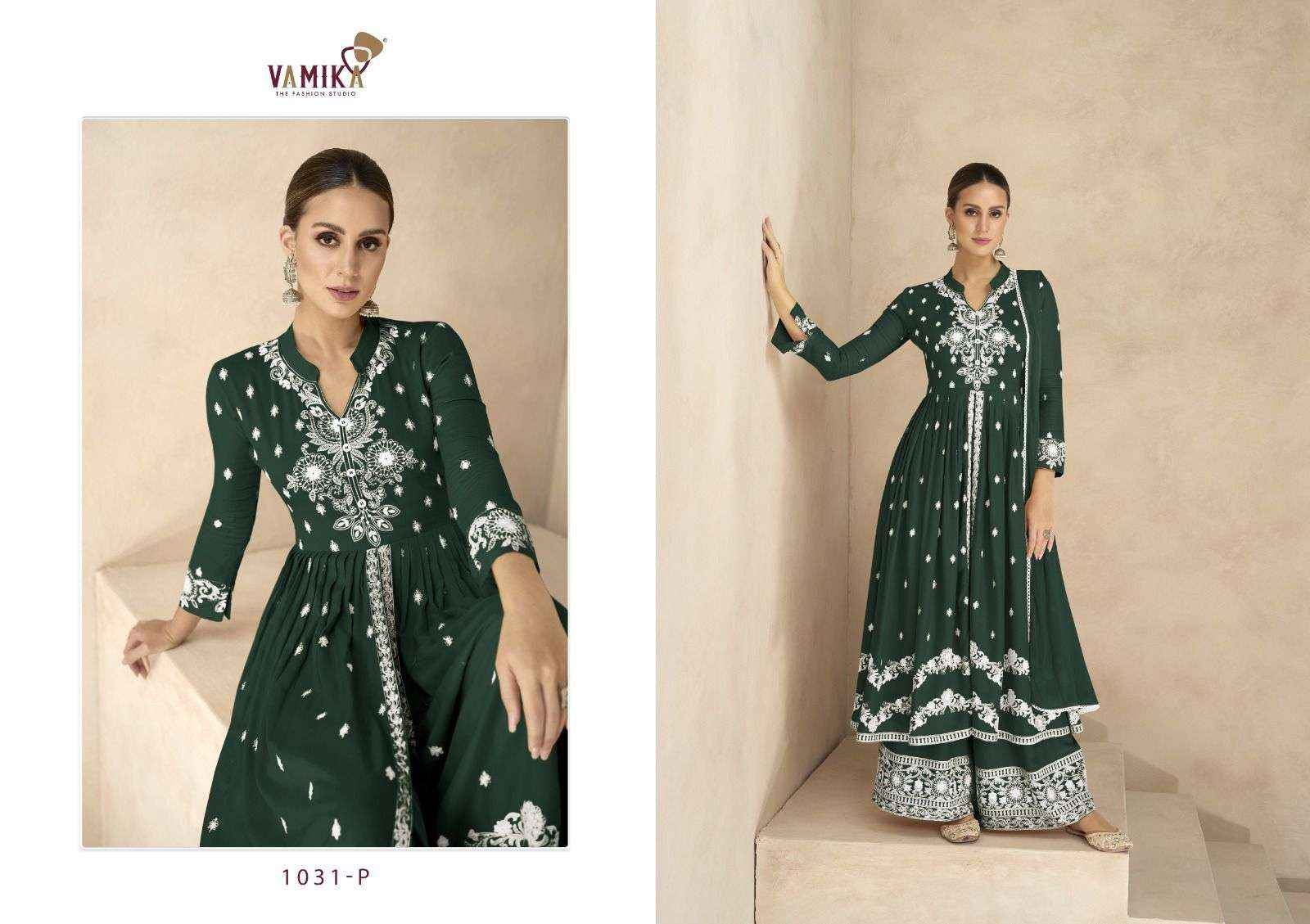 Vamika Lakhnavi Vol 6 Platinum Readymade Rayon Dress 5 pcs Catalogue