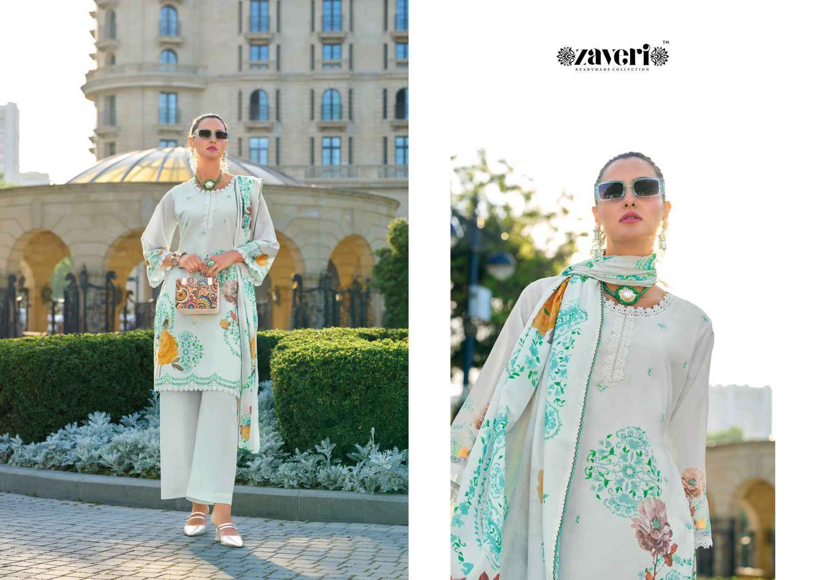 Zaveri Safaa Readymade Cotton Dress 2 pcs Catalogue