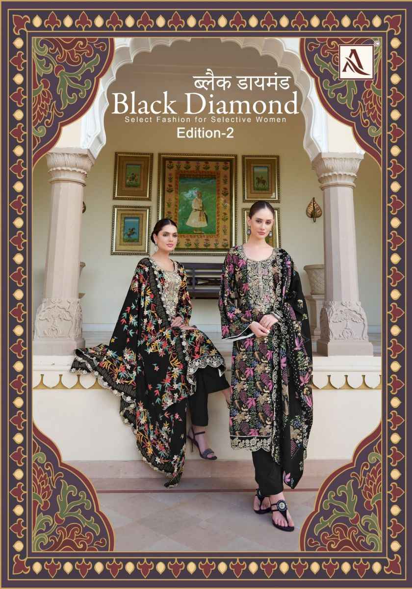 Alok Black Diamond Edition 2 Rayon Dress Material 6 pcs Catalogue