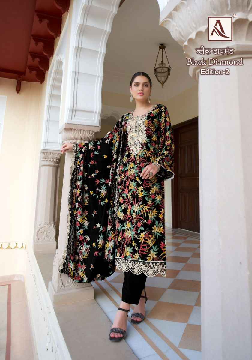 Alok Black Diamond Edition 2 Rayon Dress Material 6 pcs Catalogue