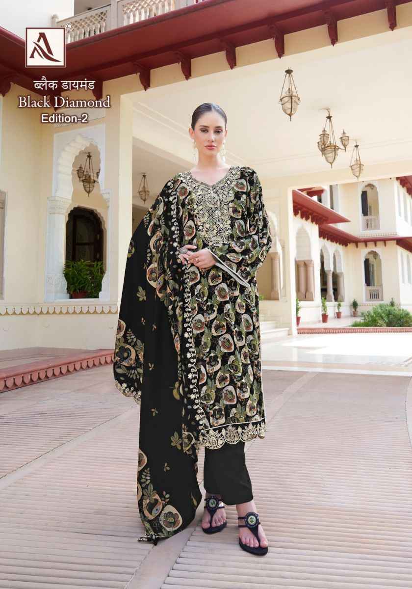 Alok Black Diamond Edition 2 Rayon Dress Material 6 pcs Catalogue