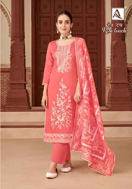 Alok Rose Touch Zam Dress Material 6 pcs Catalogue