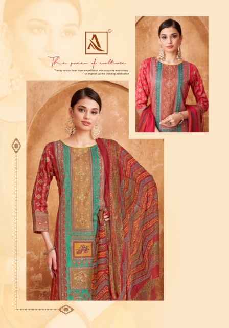 Alok Sakhi Edition 3 Jam Cotton Dress Material 4 pcs Catalogue