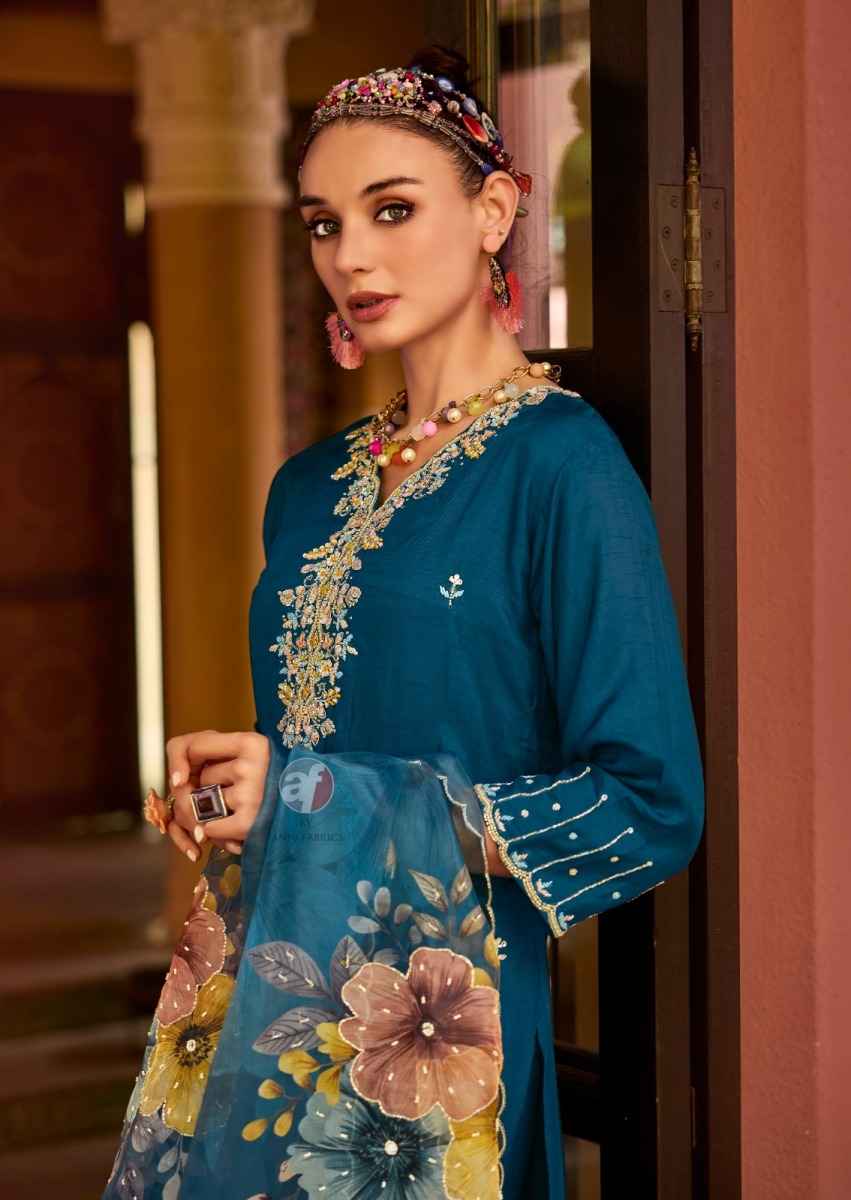 Anju Fabrics Shehnai Vol 8 Readymade Dola Silk Dress 6 Pc Catalog