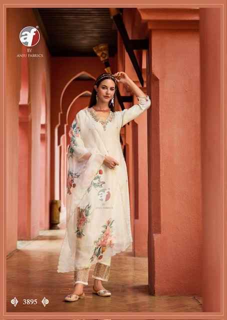 Anju Fabrics Shehnai Vol 8 Readymade Dola Silk Dress 6 Pc Catalog