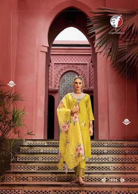 Anju Fabrics Shehnai Vol 8 Readymade Dola Silk Dress 6 Pc Catalog