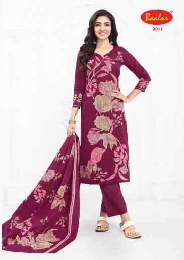 Baalar Kashmir Cotton Vol 2 Cotton Dress Material 12 pcs Catalogue