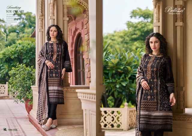 Belliza Bin Saeed Vol-5 Cotton Dress Material 8 pcs Catalogue