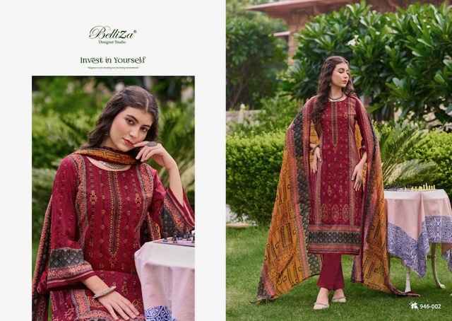 Belliza Bin Saeed Vol-5 Cotton Dress Material 8 pcs Catalogue