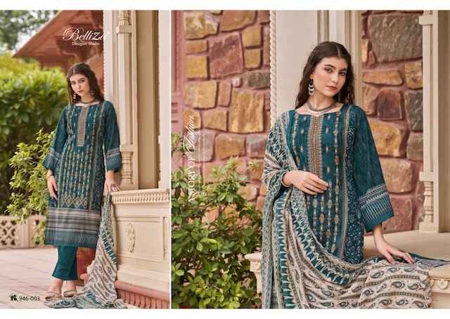 Belliza Bin Saeed Vol-5 Cotton Dress Material 8 pcs Catalogue