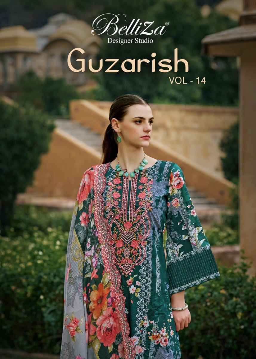 Belliza Guzarish Vol 14 Cotton Dress Material 8 pcs Catalogue