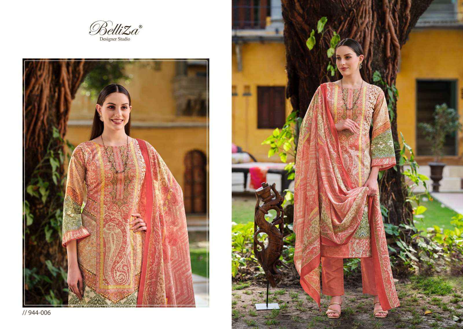 Belliza Naira Vol 63 Cotton Dress Material 8 pcs Cataloge