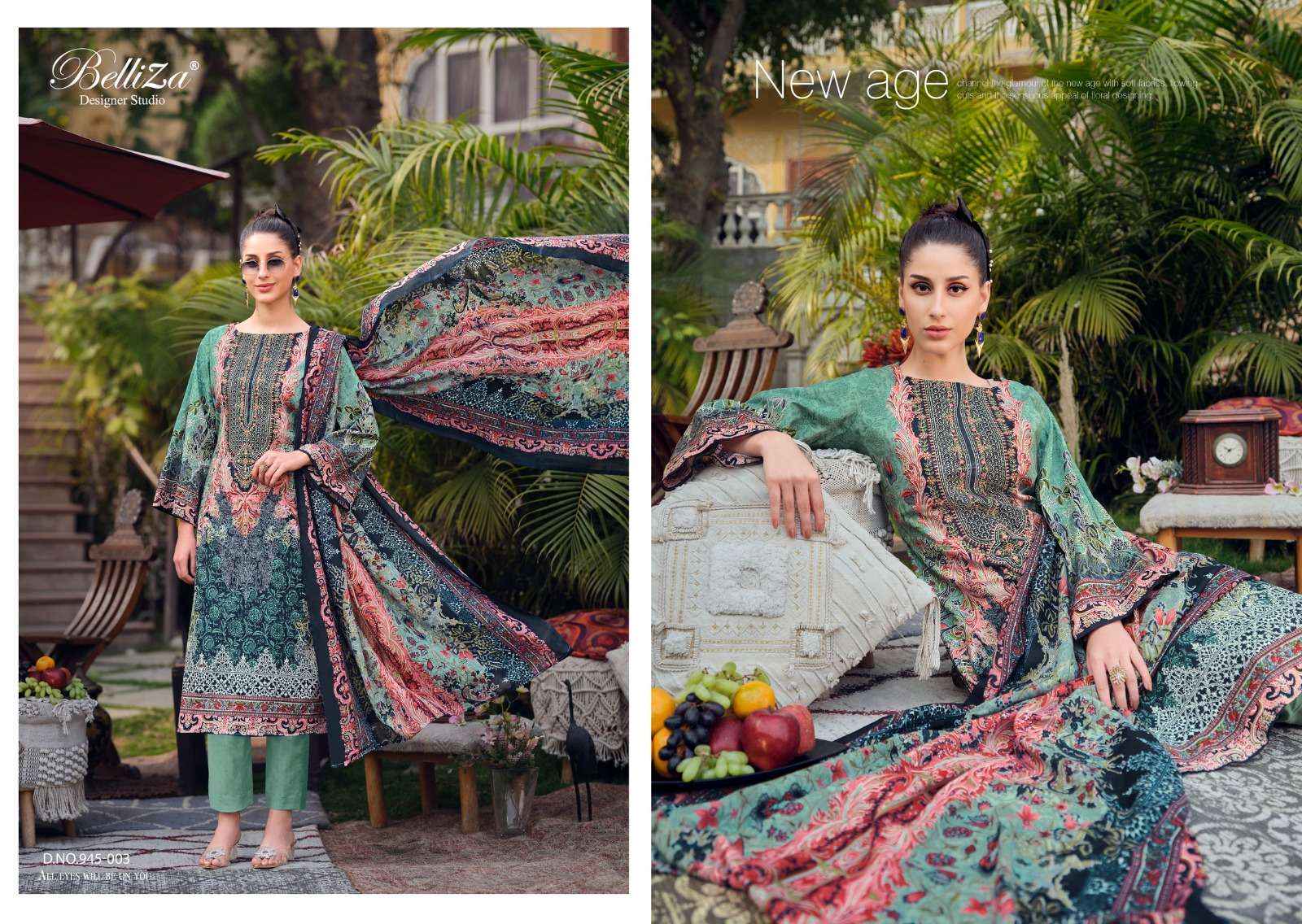 Belliza Naira Vol 64 Cotton Dress Material 8 pcs Cataloge