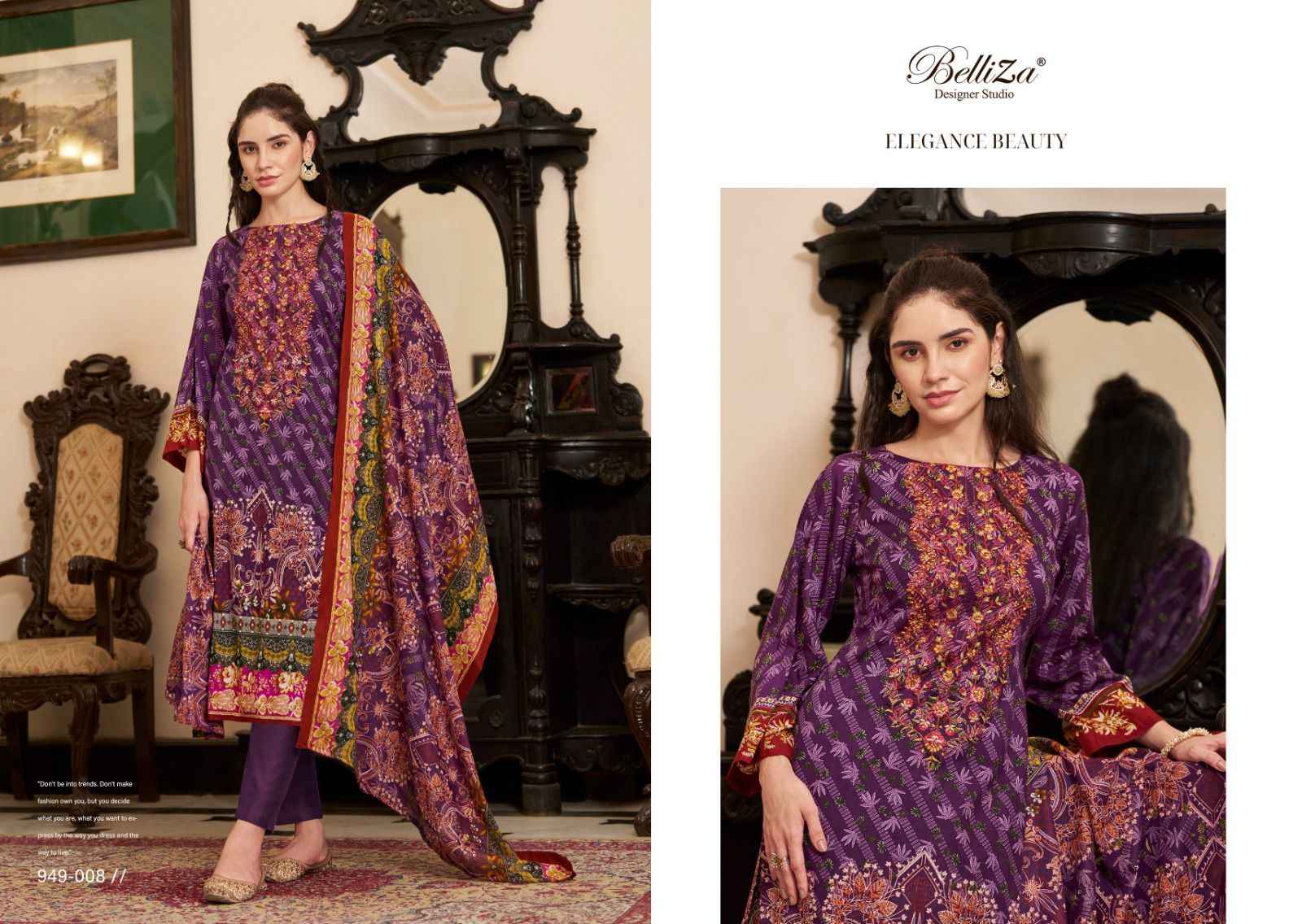 Belliza Naira Vol 67 Cotton Dress Material 8 pcs Cataloge