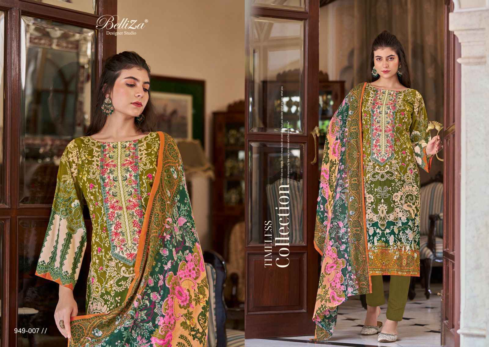 Belliza Naira Vol 67 Cotton Dress Material 8 pcs Cataloge