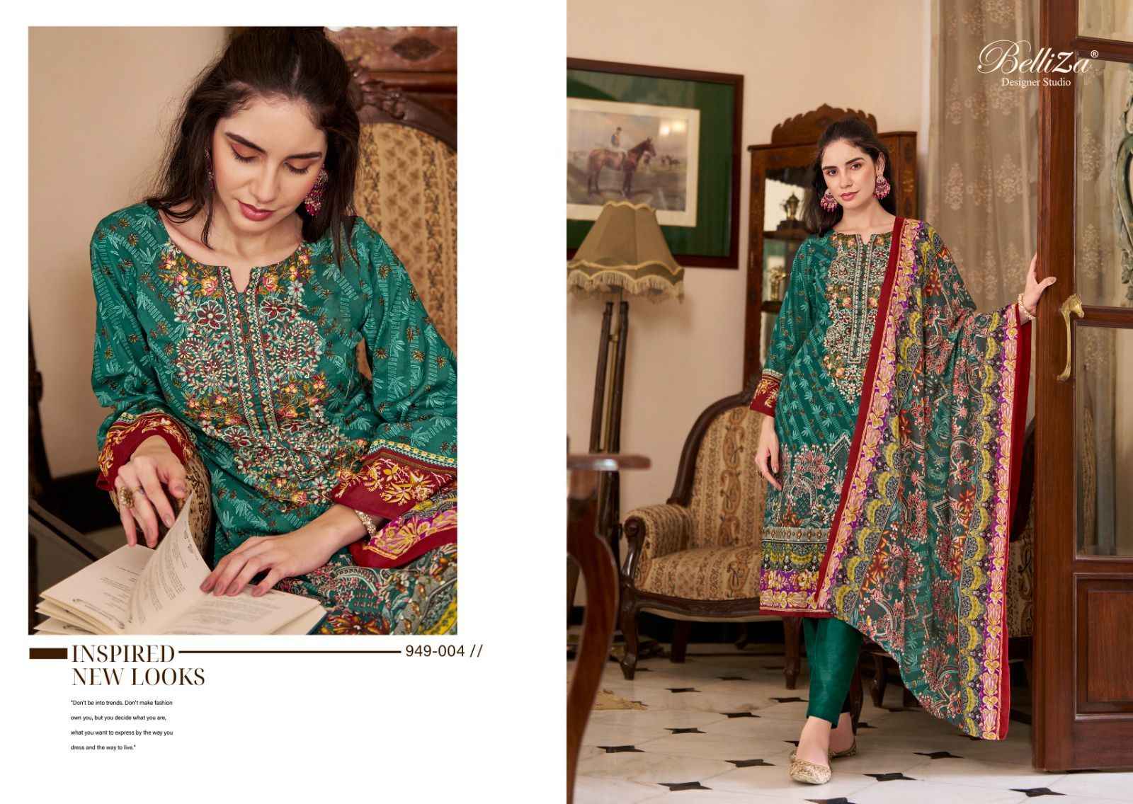 Belliza Naira Vol 67 Cotton Dress Material 8 pcs Cataloge