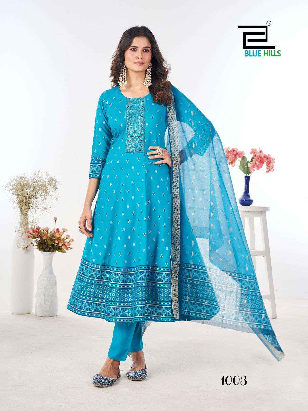 Blue Hills Stree Rayon Kurti Combo 4 pcs Catalogue