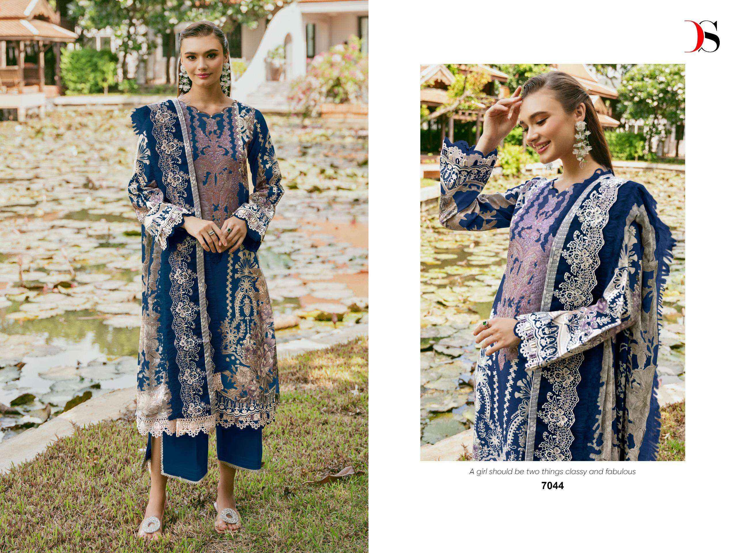 Deepsy Jade Needle Wonder Vol 24 Cotton Dress Material 6 pcs Catalogue