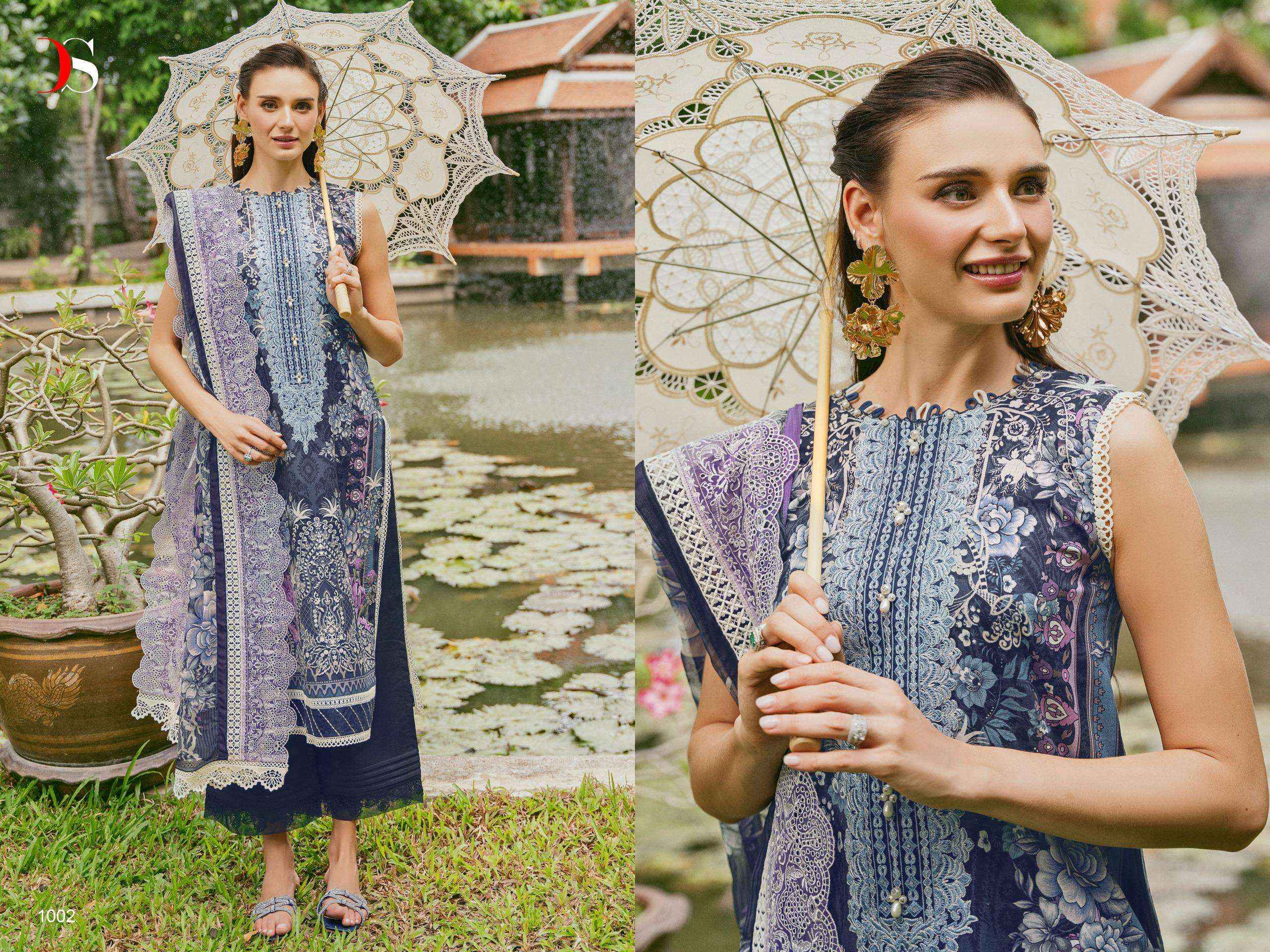 Deepsy Jade Needle Wonder Vol 24 Vol 2 Cotton Dress Material 6 pcs Catalogue