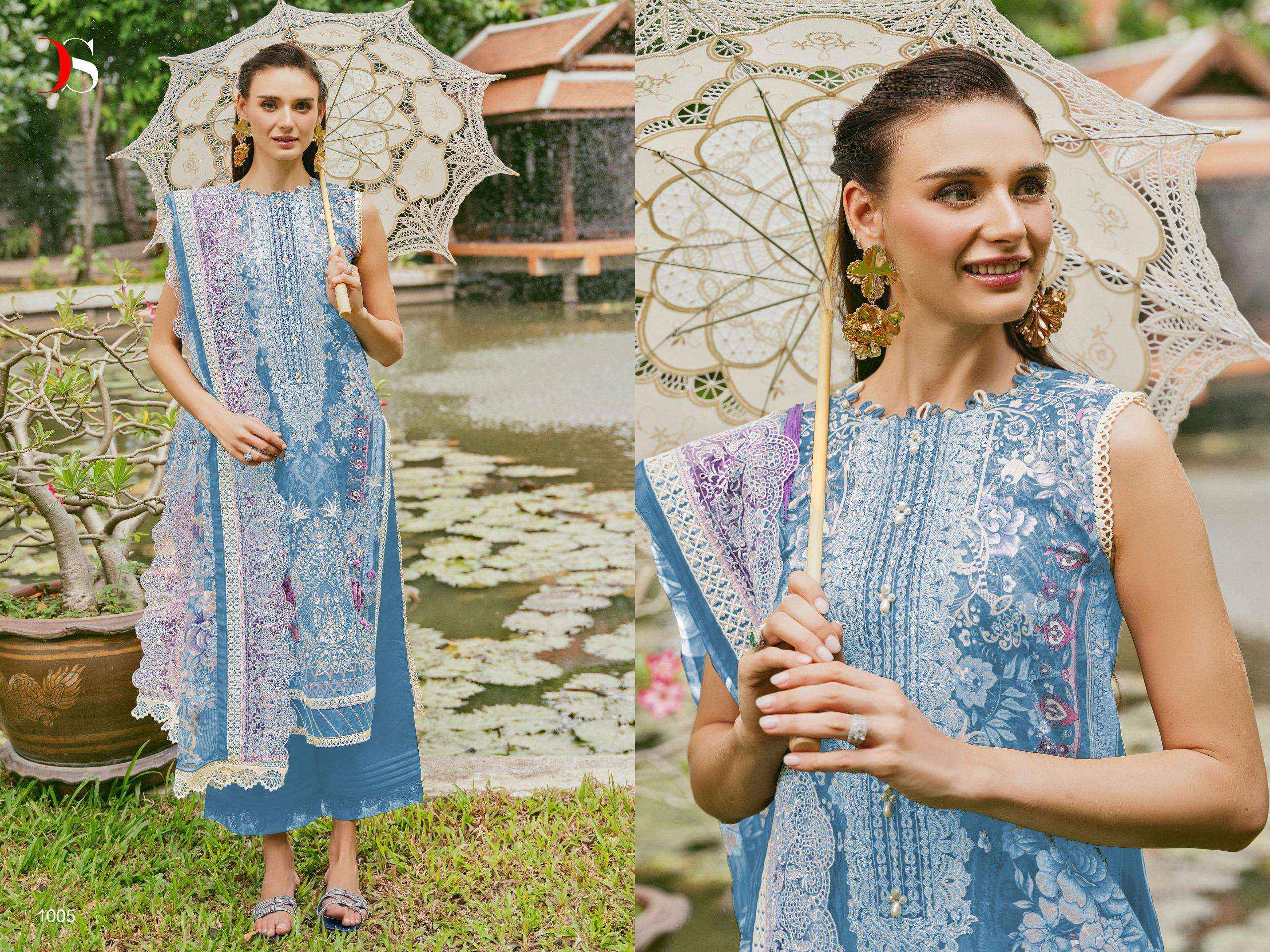 Deepsy Jade Needle Wonder Vol 24 Vol 2 Cotton Dress Material 6 pcs Catalogue