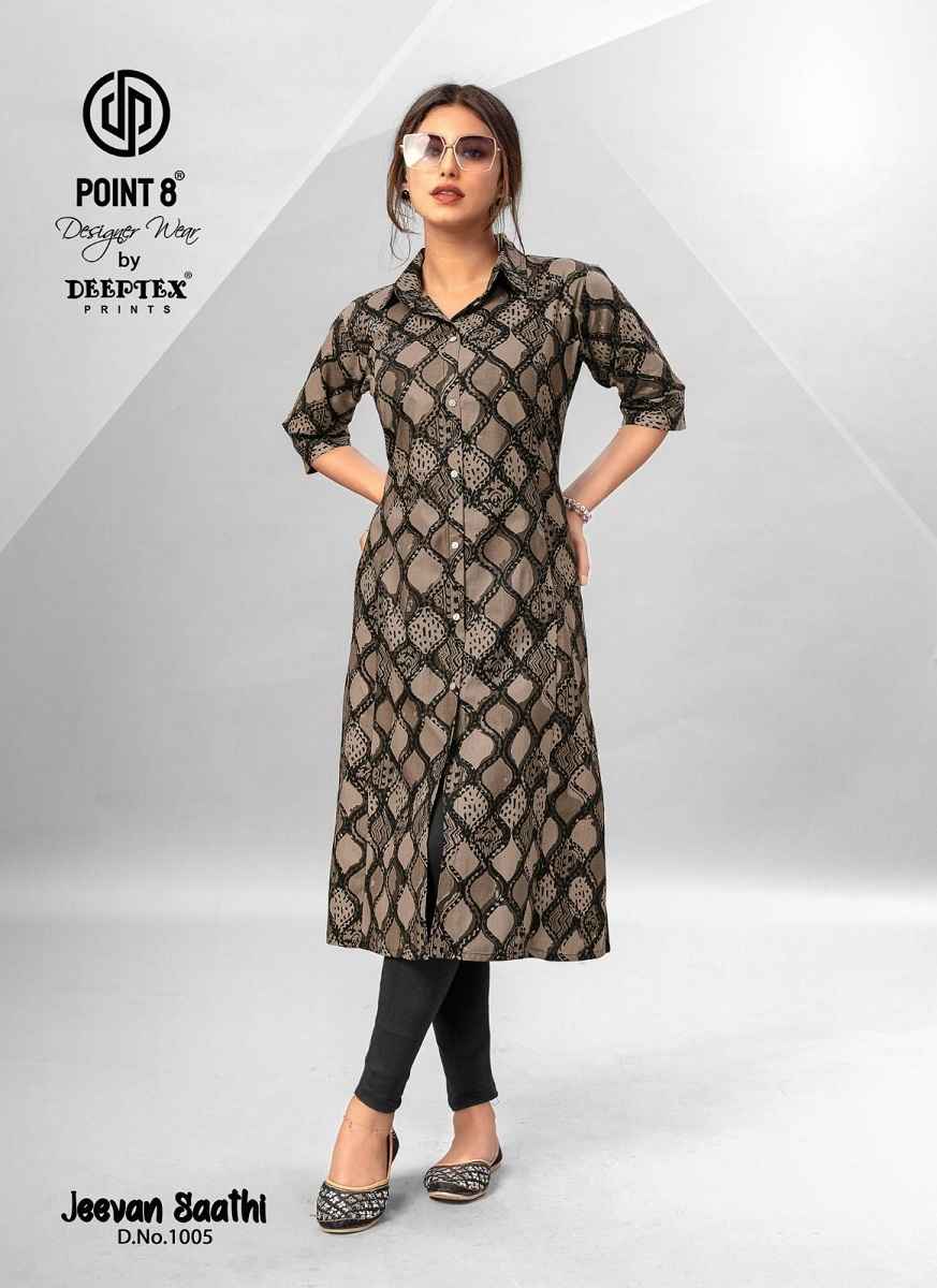 Deeptex Jeevan Saathi Cotton Kurti 10 pcs Catalogue