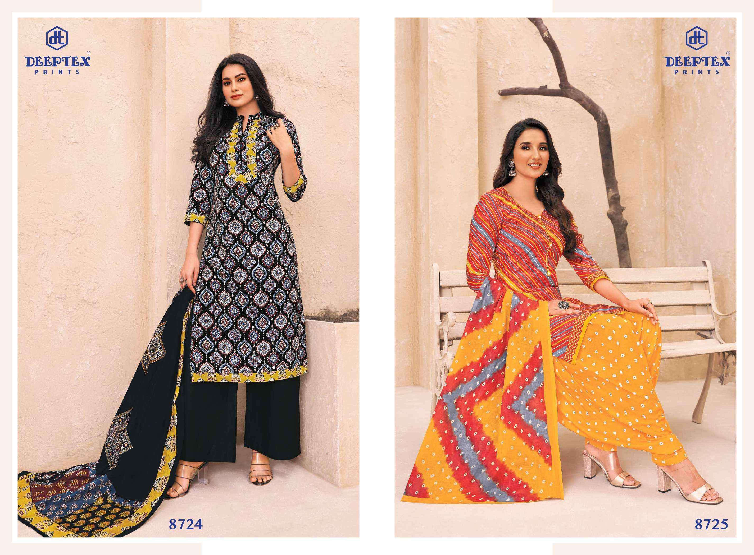 Deeptex Miss India Vol 87 Cotton Dress Material 26 pcs Catalogue