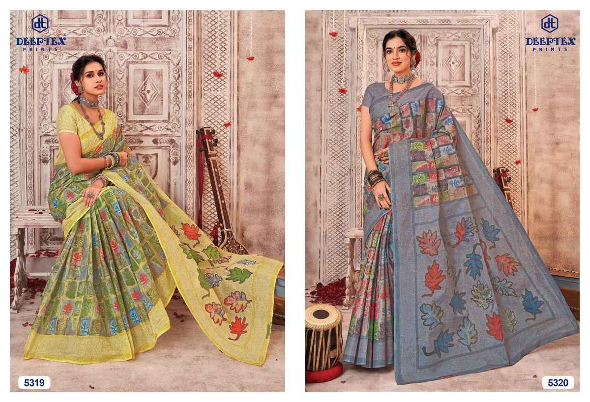 Deeptex Mother India Vol 53 Cotton Saree 30 pcs Catalogue