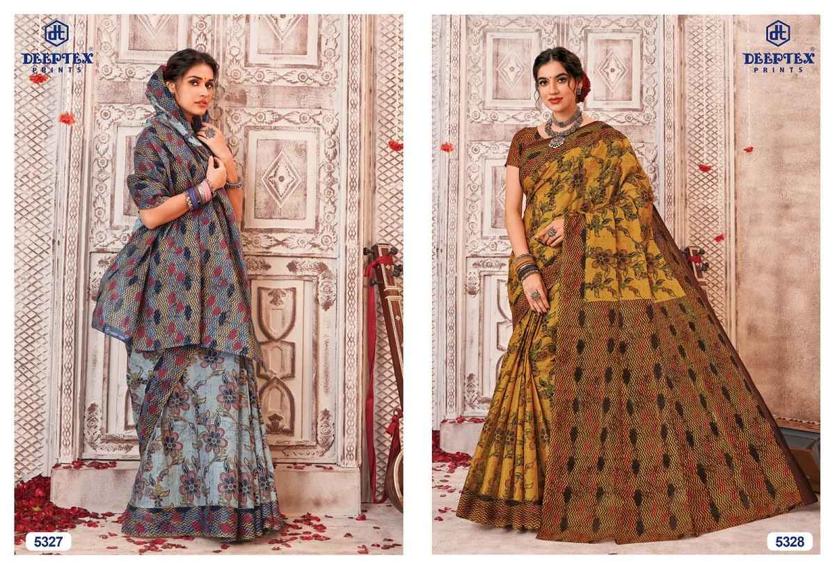 Deeptex Mother India Vol 53 Cotton Saree 30 pcs Catalogue