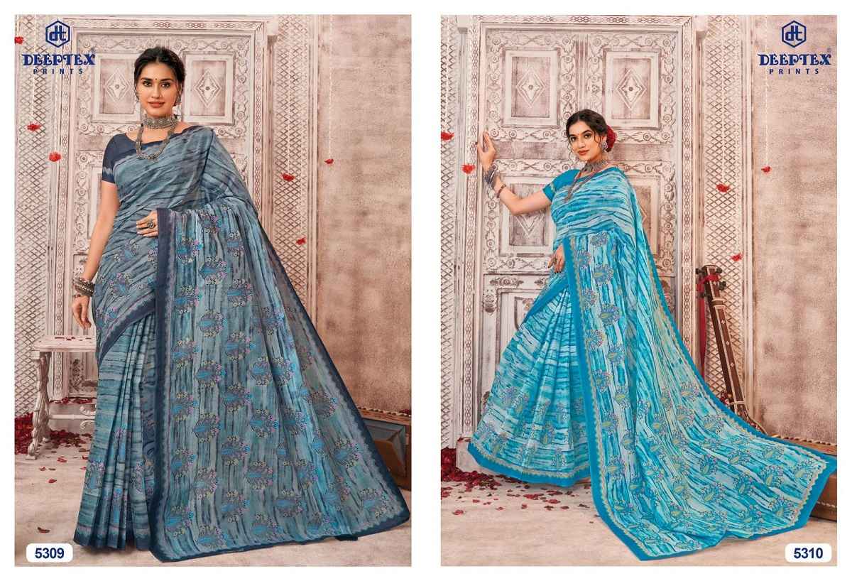 Deeptex Mother India Vol 53 Cotton Saree 30 pcs Catalogue