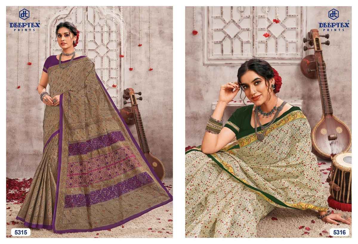 Deeptex Mother India Vol 53 Cotton Saree 30 pcs Catalogue