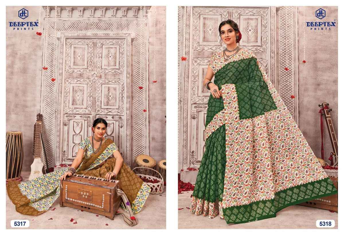 Deeptex Mother India Vol 53 Cotton Saree 30 pcs Catalogue