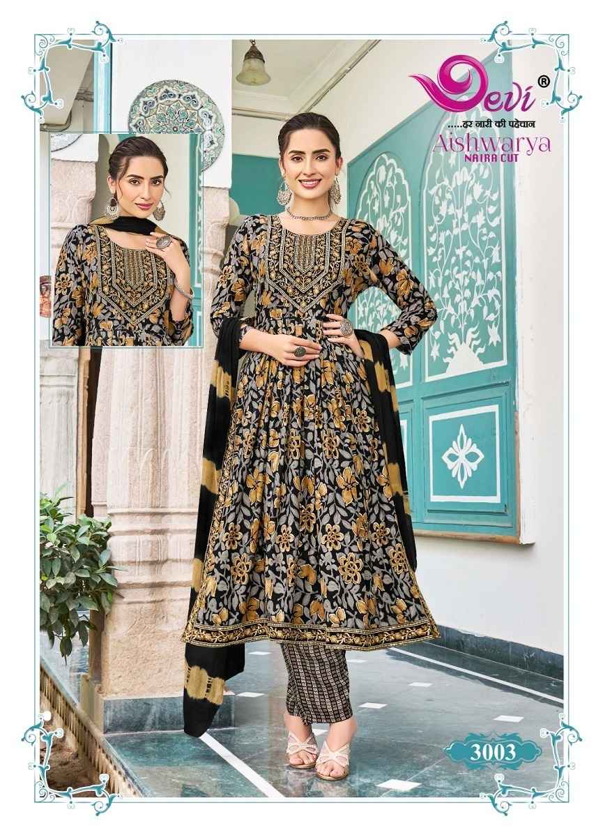 Devi Aishwarya Vol 3 Rayon Kurti Combo 8 pcs Catalogue