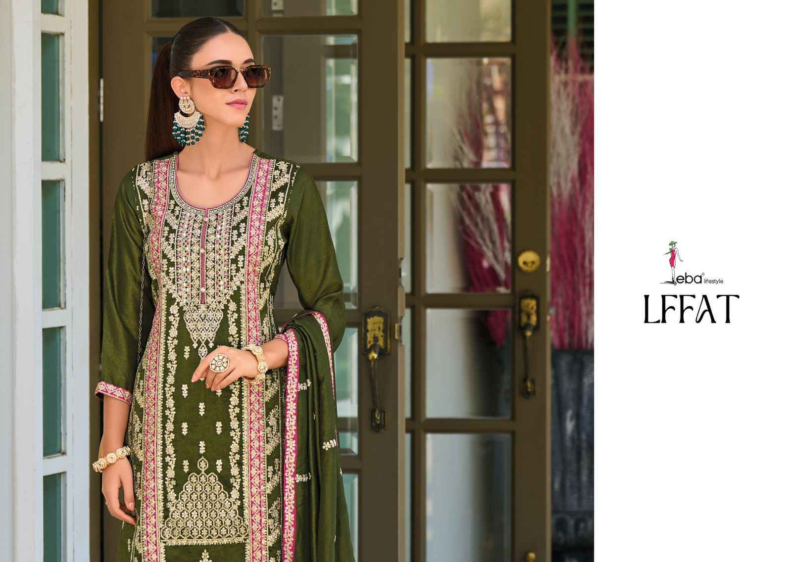 Eba Lifestyle Lffat Readymade Silk Dress 2 pcs Catalogue