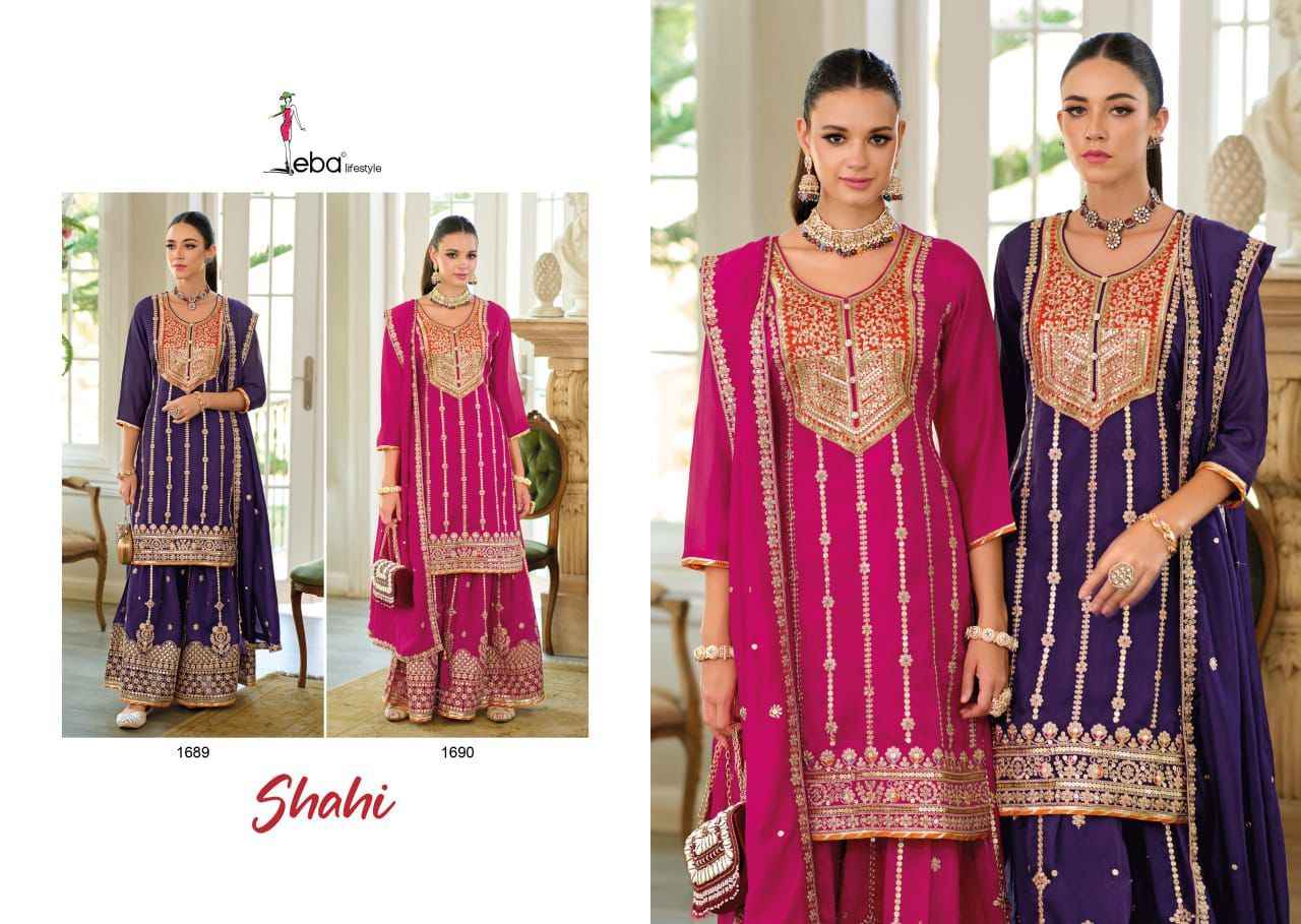 Eba Lifestyle Shahi Readymade Silk Dress 2 pcs Catalogue