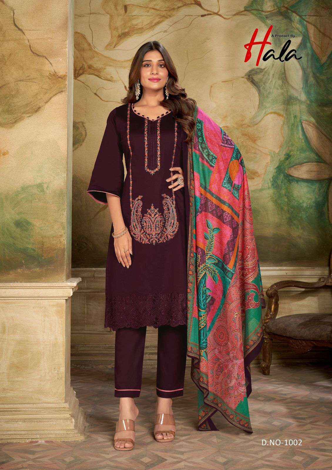 Hala Jashn E Ishq Vol 1 Jam Cotton Dress Material 6 pcs Catalogue