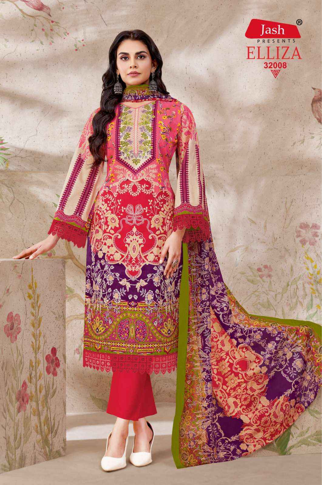 Jash Elliza Vol 32 Cotton Dress Material 10 pcs Catalogue