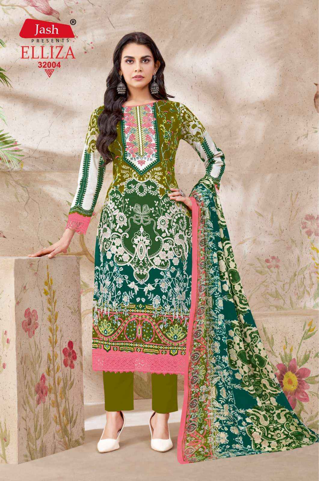Jash Elliza Vol 32 Cotton Dress Material 10 pcs Catalogue