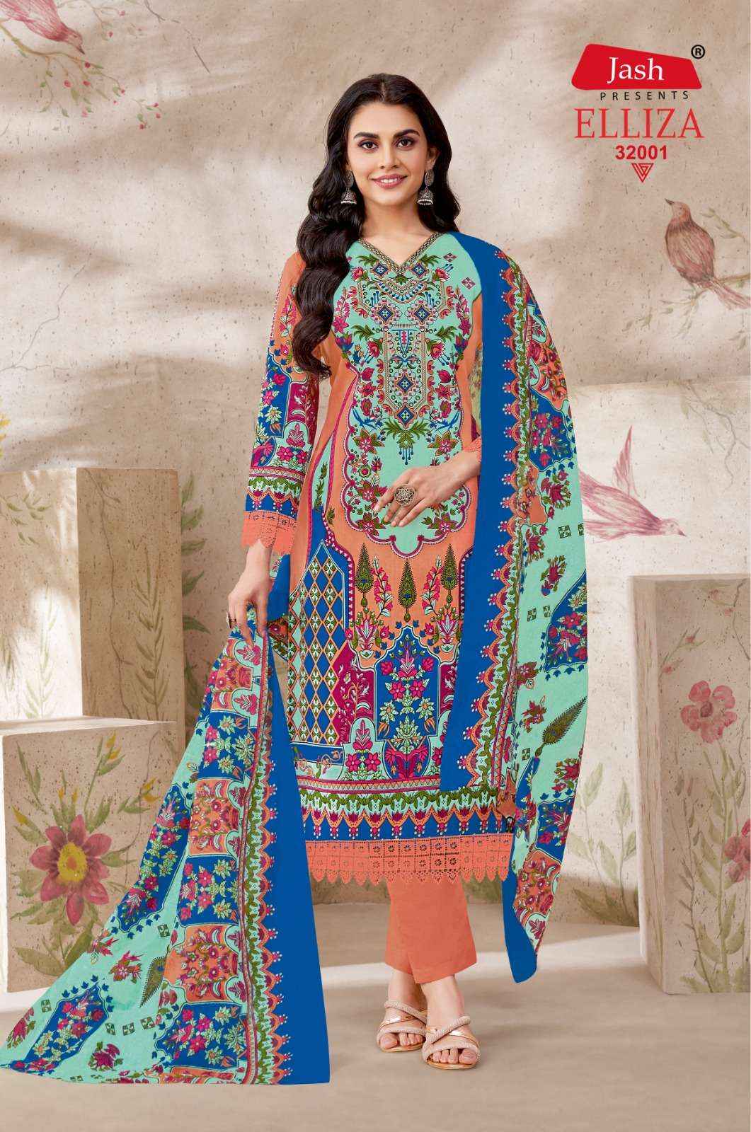 Jash Elliza Vol 32 Cotton Dress Material 10 pcs Catalogue