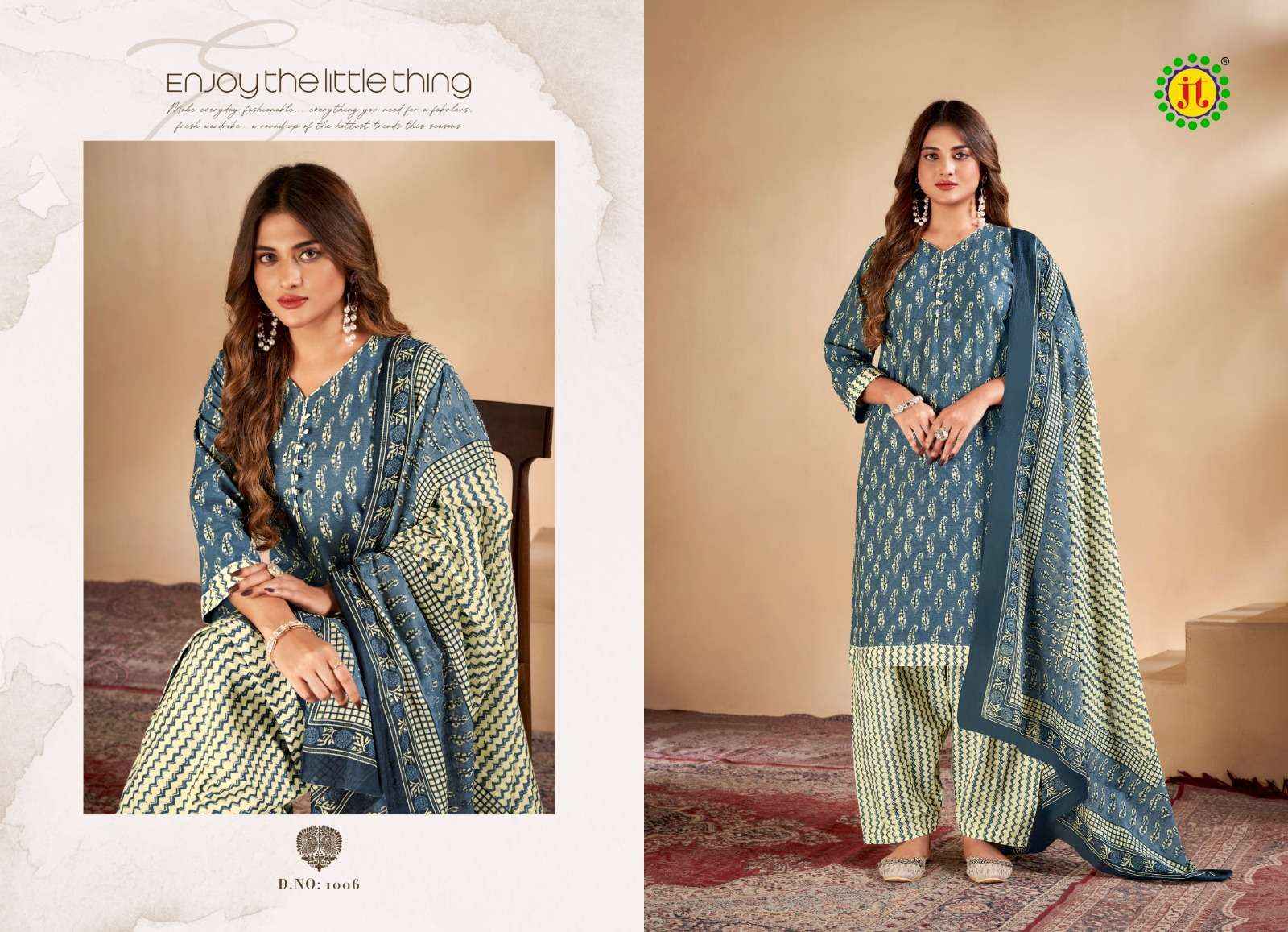 Jt Kalyani Readymade Cotton Dress 8 pcs Catalogue