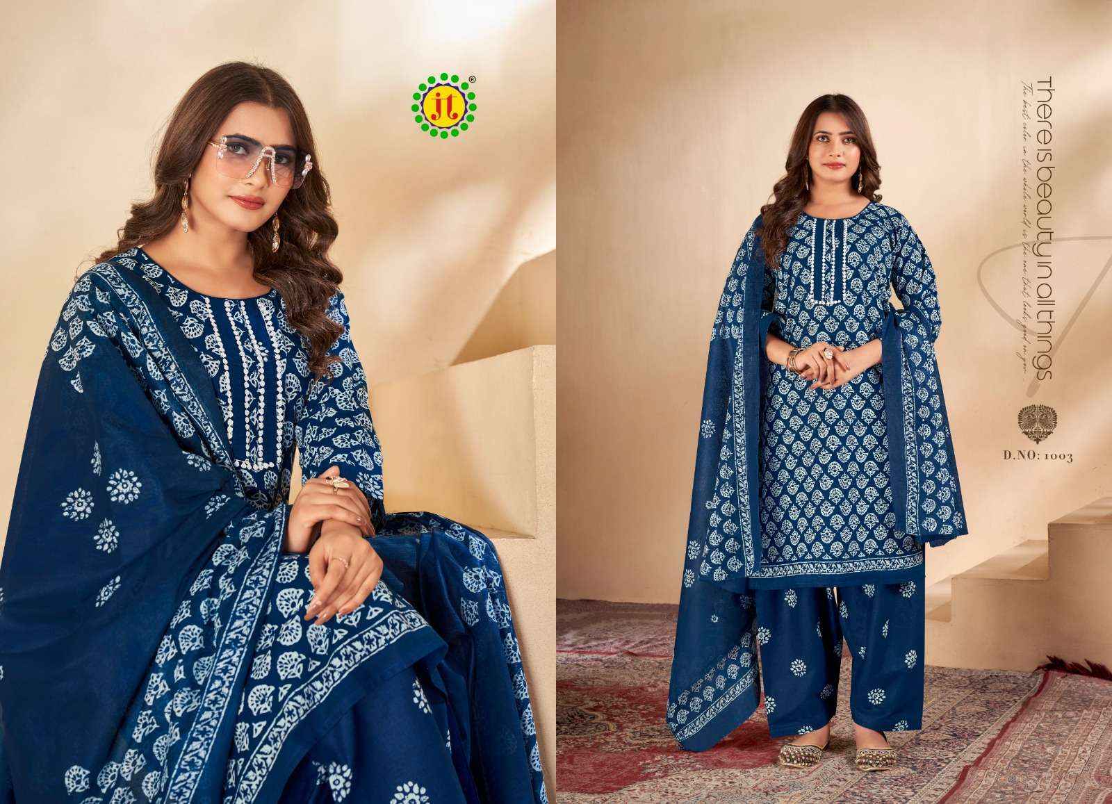 Jt Kalyani Readymade Cotton Dress 8 pcs Catalogue