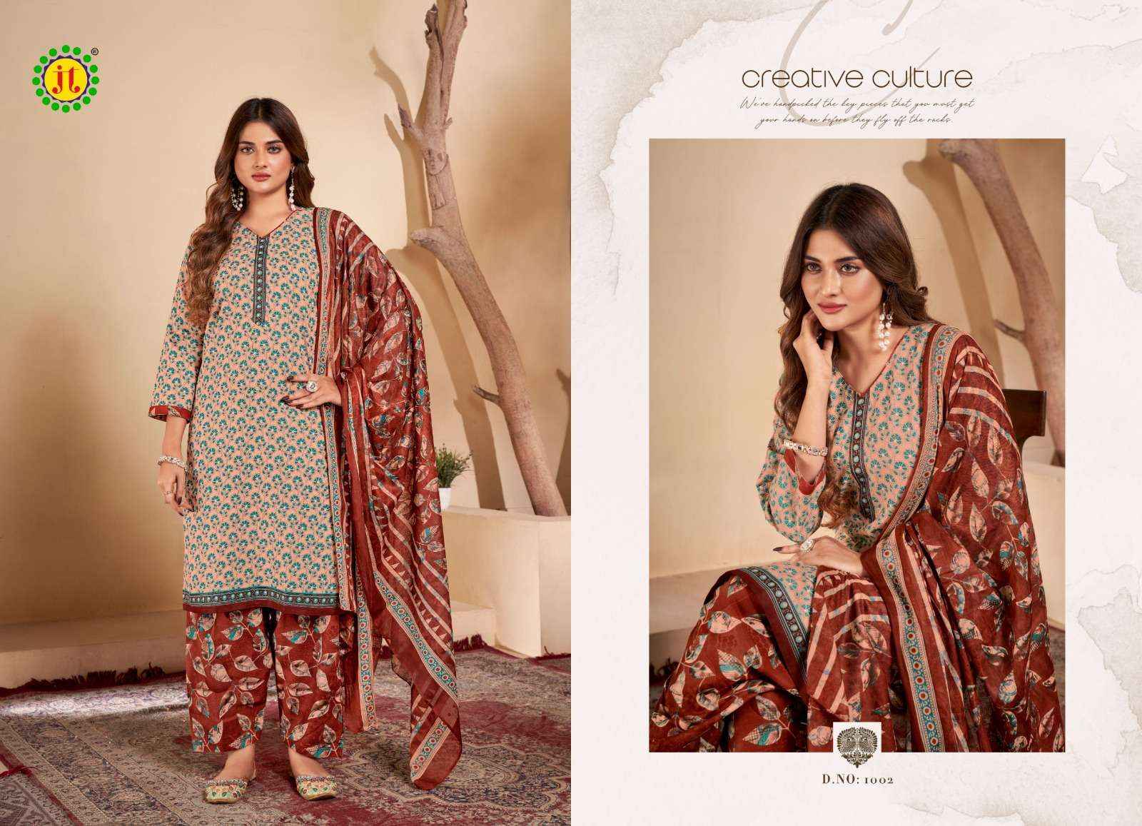 Jt Kalyani Readymade Cotton Dress 8 pcs Catalogue