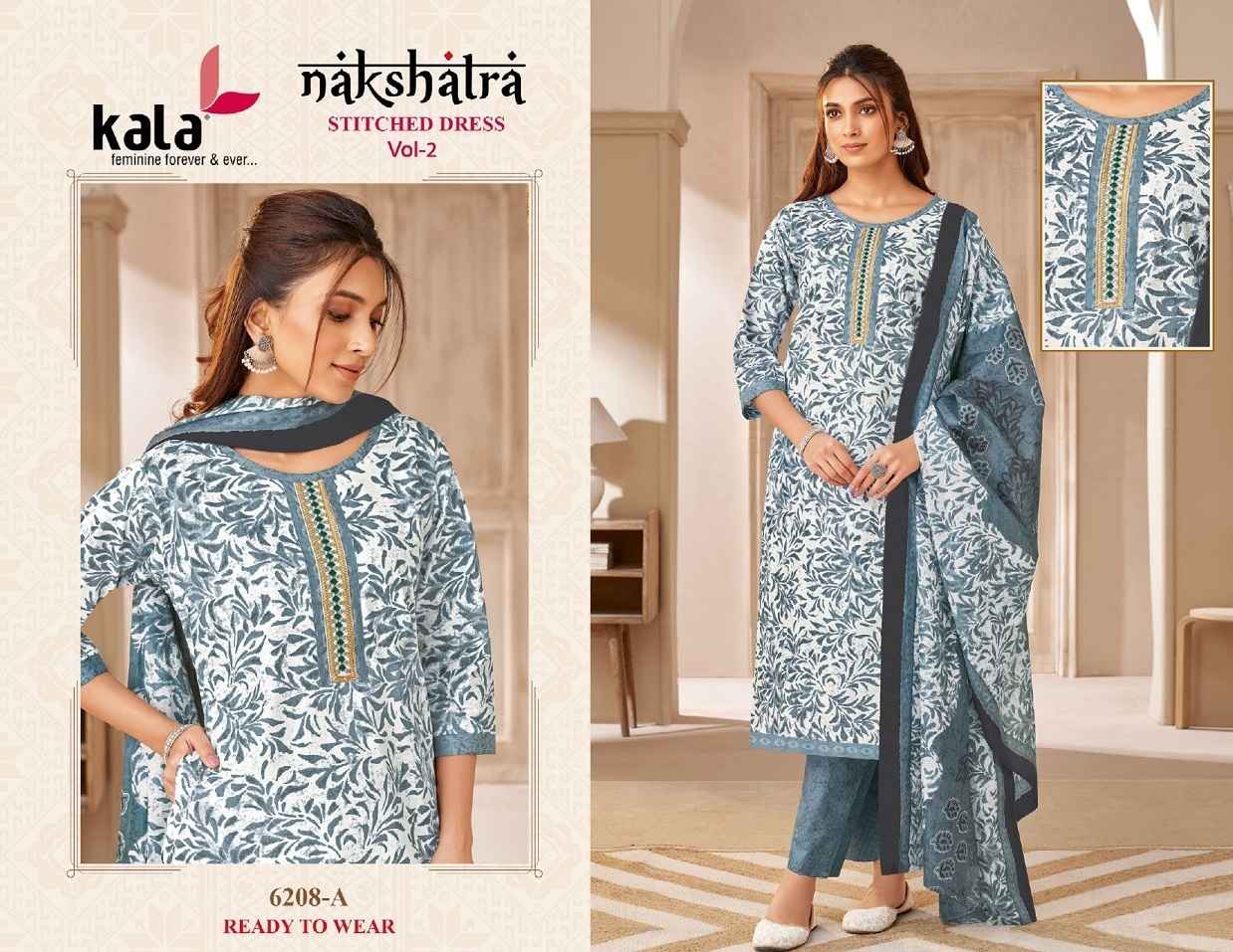 Kala Nakshatra Vol 2 Readymade Cotton Dress 12 pcs Catalogue